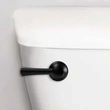 Korky Strongarm Metal Toilet Handle And Lever - Universal To Fit Front, Angled, Side, Left, And Right Mount Toilets - Matte Black, Simple Style, 6034BP - ColorD - View 1