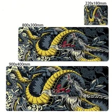 XXL Mouse Pad Gamer Dragon Mousepad Large Custom Computer Desk Mat Mechanical Keyboard Pads Office Carpet Gaming Laptop Mice Pad - R1710 - Xem 9