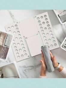 衬衫折叠板、衣物收纳折叠板、收纳整理架、卧室收纳、装饰风格、家用收纳工具、房间装饰、家居装饰 - 彩色 - 查看 10