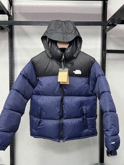 Puffer Jacket Jackets For Men  Jacket Coats For Men Puffer Jacket Men Winter Cotton Clothes Wear Hats, Plaid  Brand Warm Jackets, Men