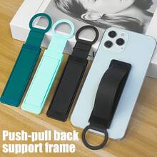Portable Phone Grip Stand Holder - Compatible With Xiaomi/12/13/14/15/16, Hands-Free Grip Design, Also Compatible With IPhone - Multicolor - View 10