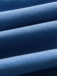 4件套夏季新款男婴恐龙印花Polo衫和休闲短裤套装 - 水鴨藍 - 查看 10