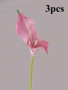 5pcs High Quality Artificial Calla Lily Flowers Home Decor, Living Room Floral Decoration, Fake Flowers Garden Party Decor, Artificial Flower & Plant, Suitable For Valentine's Day Gift, Birthday Party, Wedding Decoration, Bouquet Making, Spring Festival Decor - Multicolor - View 10