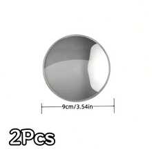 Round Wall-Mounted Decorative Corner Mirror - Full Length Horizontal Wall-Mounted Mirror, Plastic Frame, No Power Required | Home Decor Accessory, Portable Mirror, Suitable For Living Room, Bedroom, Hallway, Bathroom, Dressing Room, Room Decoration. - Multicolor - View 19