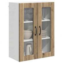 vidaXL Armario de cocina Chêne artesanal 60 x 31 x 80 cm - Marrón - Ver 3