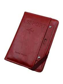 1pc Multifunctional Passport Holder & Card Case PU Leather Passport Cover Suitable For Travel School Vacation Business Unisex Essential For Women Travelers Also A Perfect Christmas Gift Travel Bag Luggage Bag Duffle Bag Overnight Bag Large Capacity Durable Travel Organizer Cruise Essential Vacation Essentials For Men Women Travel Essential Holiday Essential Travel Must Haves - Multicolor - View 9