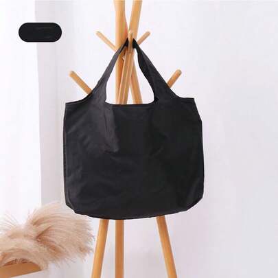 Spring Multi-Design Portable Grocery Shopping Bags, Lightweight Water-Resistant Shoulder Storage Bags, Tote Bags With Large Capacity, Foldable, Minimalist Patterns