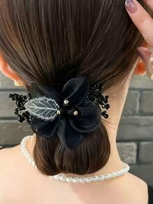 2pcs Women's Cute Hair Accessories: Starry Headband, Organza Big Scrunchie, Fashion Hair Clips, Flower Hair Decor, Gifts, Travel, Women's Gifts, Hair Accessories, Christmas Stocking Stuffers