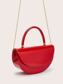 Túi xách nữ bằng da bóng sang trọng, kiểu dáng tối giản, túi dự tiệc/dạ hội cao cấp, món quà sinh nhật hoàn hảo cho bạn gái, phù hợp cho các buổi tiệc, đám cưới, dạ hội, tiệc tùng - có thể phối cùng váy dự tiệc, váy dạ hội và váy đính sequin. - Xem 4