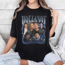 Team Hollanov Heated Vintage PNG, Hudson Williams Connor Storrie Design, Connor Storrie Png, Ilya Rozanov Png - Black - View 1