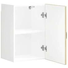 vidaXL Kalmar Küchenwandschrank, Sonoma Eichenholz - Braun - Übersicht 6