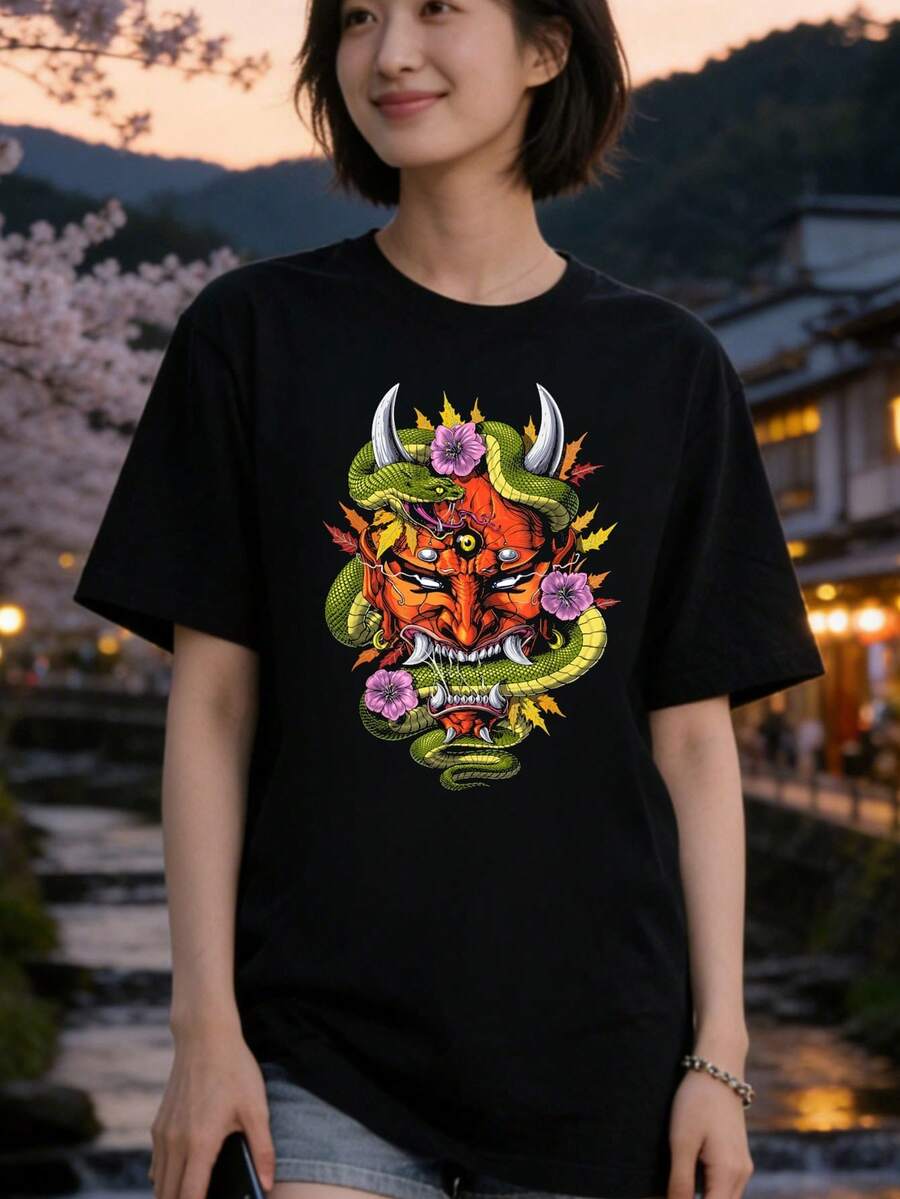 Women T-Shirts - Black - View 1