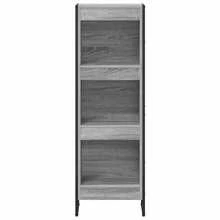 vidaXL Biblioteca gris Sonoma 80 x 30 x 155 cm madera de ingeniería - Gris - Ver 5