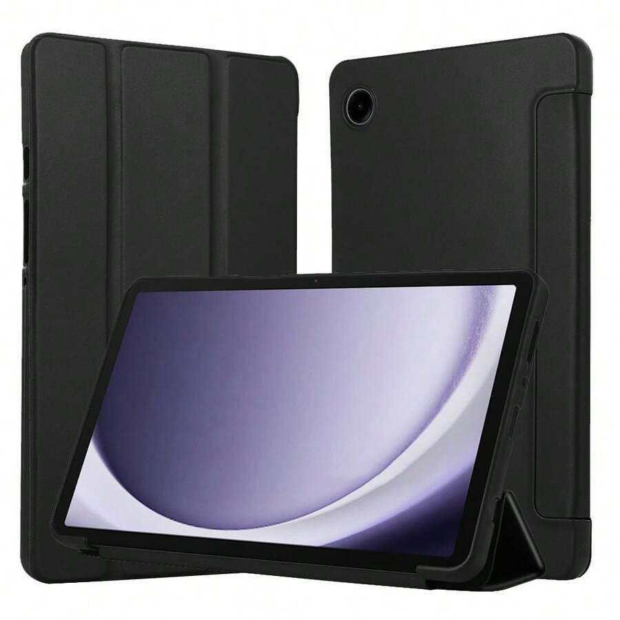 Protective Case For Samsung Galaxy Tablets, Shockproof, Ultra-Thin/Smart Stand/Auto Wake, Suitable For Galaxy A11+/A11/A9+/A9/S11/S9/S10 Lite/S10 FE - Black - View 1