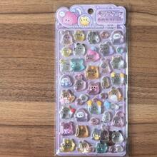 Transparent Pop Seal Sticker Set (4 Pcs) - Fun Embellishments For Planners & Handcrafts - 4Sheets - View 5