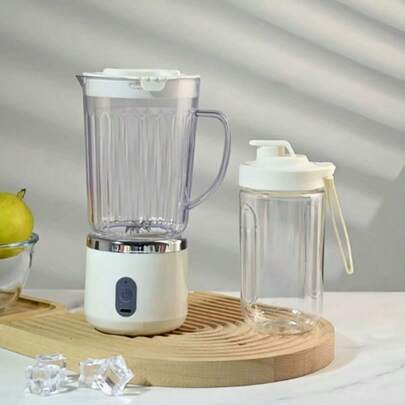 This Electric Juicer Is Wireless And Portable, With A Powerful 800ml Countertop Blender. It Features A Detachable Cup And Easy-To-Clean Design, And Supports Rechargeable Operation. It's The Ideal Choice For Home Kitchens And Offices, Perfectly Making Fresh Homemade Juice. A Must-Have Gadget For Lazy Juice Lovers.