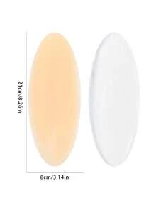 2 Pairs Of Silicone Self-Adhesive Buttock Augmentation Pads For Ladies, Hip Augmentation Pads, Calf Pads, Invisible And Seamless, Body Padding, Hip Augmentation, False Buttocks Pad, Self-Adhesive Seamless False Buttocks, Naturally Improves Depressions, Creates Perfect Curves, Washable, Non-Detachable, Reusable, Dresses, Backless Outfits, Yoga Clothes, Tight-Fitting Clothes, Jeans - Multicolor - View 9