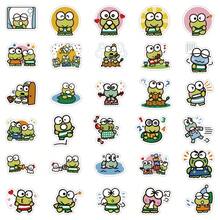 60PCS Sanrio Cute Frog Graffiti Stickers For Helmet Bicycle Hand Account Pencil Case Decals - 60PCS - View 4