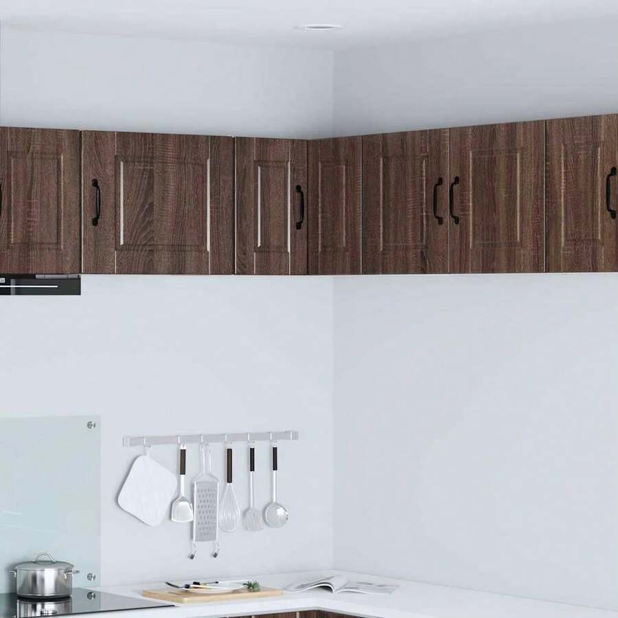 vidaXL Armario de cocina Chêne brun 57 x 57 x 40 cm Madera de ingeniería - Marrón - Ver 1