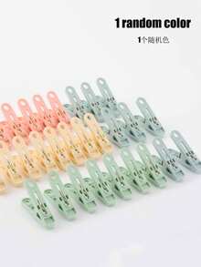 这款32夹旋转塑料衣架配有爪形夹、发夹和滴水架。这款节省空间的折叠式衣架适合整理衣物、收纳家居用品，尤其适合存放袜子、内衣、帽子和小物件。 - 彩色 - 查看 13