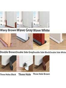 这款门缝挡风条非常实用！采用优质材料制成，适用于各种门缝。安装简便快捷。它能有效阻挡冷空气，保持室内温暖，还能防止昆虫进入，并降低噪音。适用于卧室和住宅，轻松提升居住舒适度。 - 白色 - 查看 9