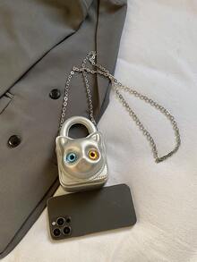 New 3D Stereoscopic Cat Bag, Cute Earphone Case, Mini Punk Style Handbag, Coin Purse, Evening Clutch - Cat Bag - View 13