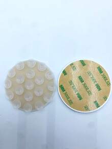 19 件单面粘合硅胶圆形吸盘手机支架，可任意角度粘贴在镜子和墙壁上，解锁新的自拍和直播姿势，兼容 、Android 手机，生日、家人、朋友手机支架、手机配件的礼物 - 彩色 - 查看 15