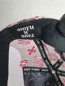 hats gorra maestro shifu AB'z Gorra Unitalla con Detalles de Grafiti y Espinas para Estilo Único y Versátil Diseño Moderno y Casual - Negro - Ver 5