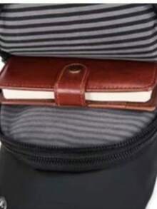 Men's Waterproof Multifunctional Chest Backpack For Outdoor Camping And Hiking - Black 72616 - View 5