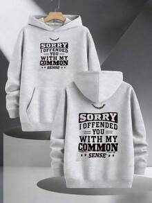 Sudadera cómoda para hombres KK1P - Gris - Ver 1