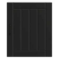 vidaXL Armario mural de cocina Lucca ingeniería de madera negra - Negro - Ver 5