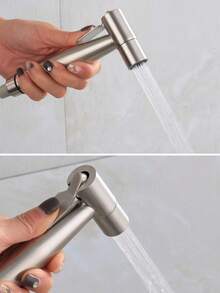 1 Set Toilet Bidet Sprayer Kit, High Pressure Faucet Mounted Bidet Sprayer For Bathroom, Toilet Hygiene Companion