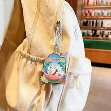 Móc khóa Doraemon kiểu đu quay - Phiên bản mùa xuân, Móc khóa nhân vật hoạt hình chính thức, Phụ kiện sưu tầm bằng nhựa PVC dễ thương, Có thể treo trên ba lô và ví, Món quà lý tưởng cho trẻ em và người lớn - Nhiều màu - Xem 3