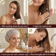 120克人参蛋白发膜，富含透明质酸和尿素，深层滋养柔顺秀发，改善干枯受损发质，提升秀发光泽，预防分叉，适合所有发质。 - 角蛋白 - 查看 6