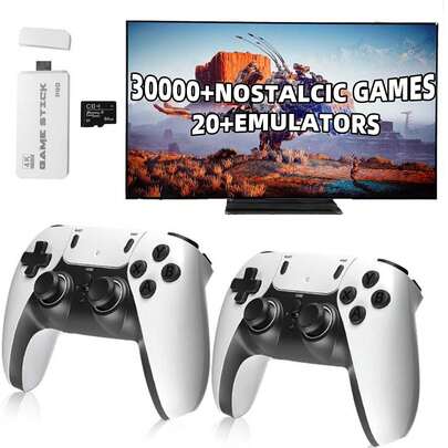2026 New Video Console 20,000+ Games,Classic Game,4K ,Wireless Joystick & Game Emulator, Arcade Retro Arcade