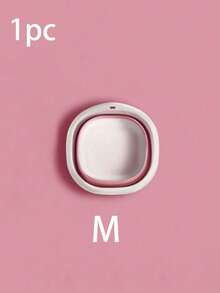 1pc Multifunctional Folding Basin - Thick And Durable Plastic, Square Shape, Convenient For Storage And Hanging - Suitable For Kitchen And Bathroom, Large Folding Basin For Outdoor Travel And Home Use, Portable Plastic Basin For Student Dormitory