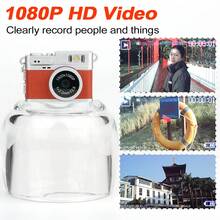 Digital Camera 1080P Retro CCD Mini Cam With Screen Indoor Outdoor Sports Portable Vintage Very Small Camcorder Video Recorder - White - View 9