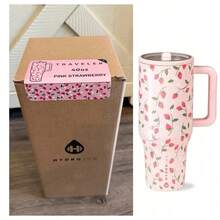 32oz/40oz Large-Capacity Vacuum Cup [One Cup For A Whole Day's Water Needs], 24-Hour Hot And Cold Retention, Essential For Outdoor Work & Sports, Coffee Checkered Design - 彩色 - 查看 45