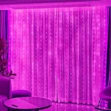 1pc USB Curtain Decorative String Lights, Holiday Hanging LED Lighting, Multiple Lighting Modes, Suitable For Valentine's Day, Eid, Easter, Mother's Day, Wedding, Party, Bedroom, Wall - USB Curtain Light String - View 20