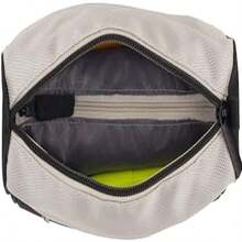 Almacenamiento para suministros escolares, auriculares, cargadores, cables, maquillaje - Bolsa con cierre de 9 bolsillos, ideal para lápices y bolígrafos, negro - como en la foto - Ver 5