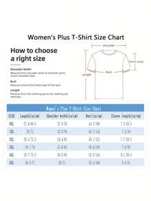 Autism Dadvocate 1 Pcs Women's Plus Size T-Shirt Funny Oversized Graphic Short Sleeve Tee 100% Polyester Novelty Shirt 220g Casual Crew Neck Top - màu đen - Xem 6