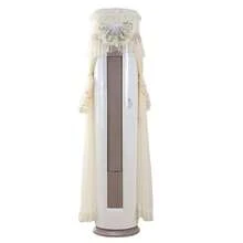 1pc Cylindrical Air Conditioner Dust Cover, Universal Top Lid Cloth, Can Start AC Without Removing Dust Cover - Multicolor - View 6