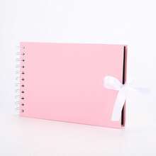 1 Pieza de 60 páginas (30 hojas) Álbum de recortes de papel kraft, regalo conmemorativo DIY significativo, esquinas de fotos de PVC, para libro de visitas de boda, aniversario, manualidades familiares, regalo de cumpleaños, regalo de graduación, recuerdo de colección familiar - Multicolor - Ver 13