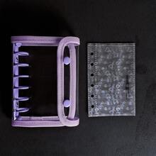 1 A7-Sized Transparent Ring Binder, A Cover-Bound Binder, A 3D Embossed Sticker Album, A Sticker Photo Album, A Softcover Notebook With Double Rings, Transparent Supplement Pages, A K-Pop Photo Collection, A Large-Capacity Portable Loose-Leaf Notebook, A Journal, A Ring-Bound Notepad, A Scrapbook, And A Diary – All Of These Items Are Suitable For Use In Schools And Offices. - Multicolor - View 13