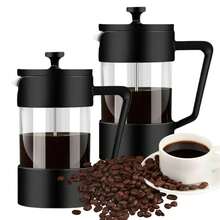 DuVlo Cafetera Prensa Francesa Duvló 800 Ml Vidrio Y Acero Inox. Negro - Negro - Ver 1