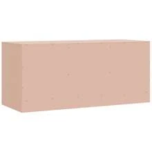vidaXL Mobile TV rosone 99x39x44 cm acciaio - Rosa - Visualizzare 9