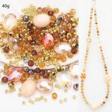 12MM Oval Bull Eye Flat Bead Multi-Color Glass Bead DIY Mobile Phone Chain Necklace Set In Stock Wholesale