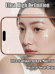 2pcs High Definition Camera Lens Protector, Made Of Tempered Glass, Full Coverage, 9H Hardness, Scratch-Resistant, Shockproof, Waterproof, Compatible With IPhone 17 Pro Max/17 Pro/17 Air/17/16 Pro Max/16 Pro/16 Plus/16/15 Pro Max/15 Pro/15 Plus/15/14/13/12/11 And Other Models. - Clear - View 5
