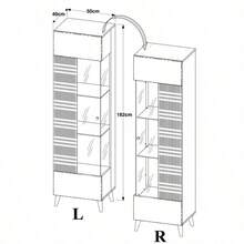 Blue 10/12 Living Room Set - Blue LED Lights - View 7