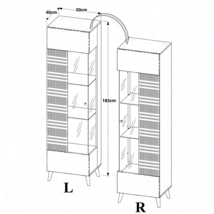 Blue 10/12 Living Room Set - Blue LED Lights - View 7